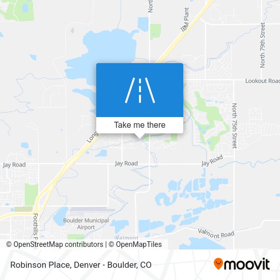Robinson Place map