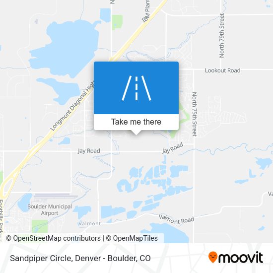 Sandpiper Circle map