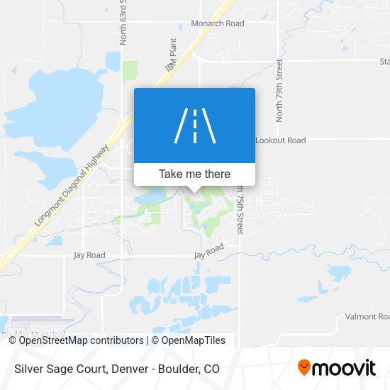 Mapa de Silver Sage Court