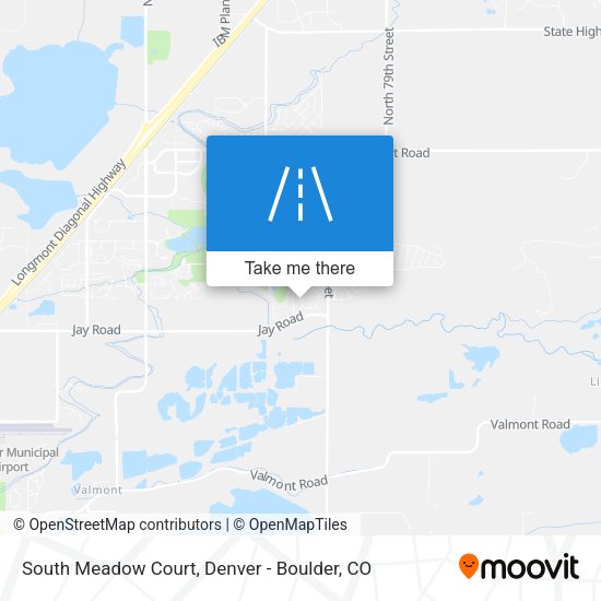South Meadow Court map