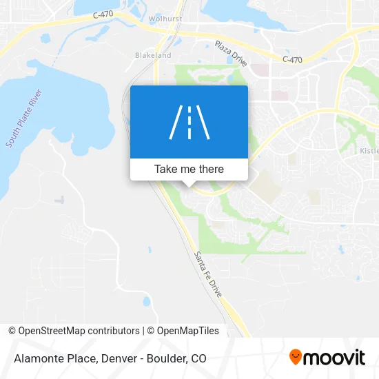 Alamonte Place map