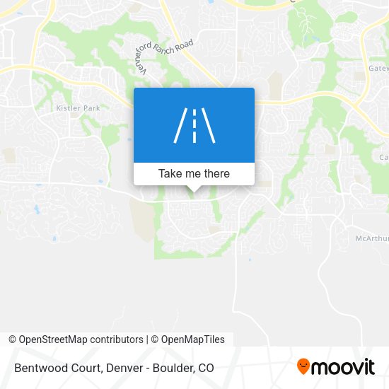 Bentwood Court map