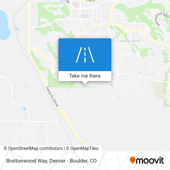 Mapa de Brettonwood Way