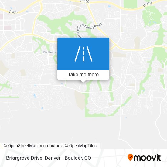 Mapa de Briargrove Drive