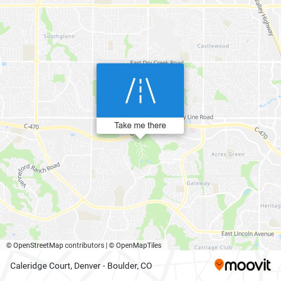 Caleridge Court map