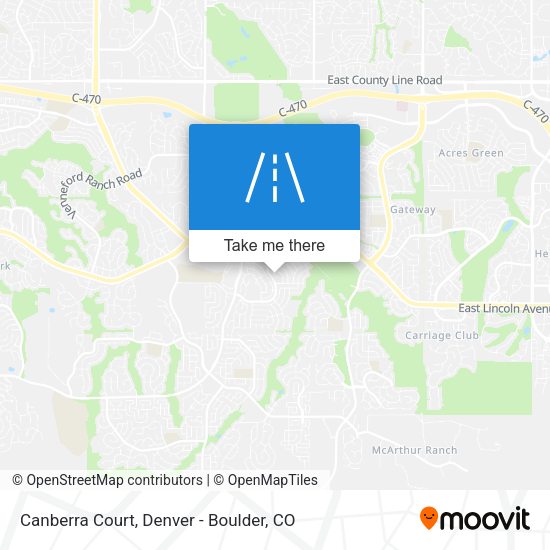 Canberra Court map