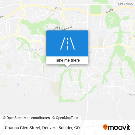 Chariss Glen Street map