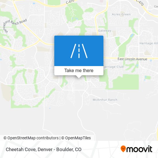 Cheetah Cove map