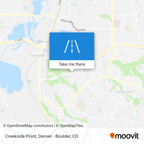 Mapa de Creekside Point