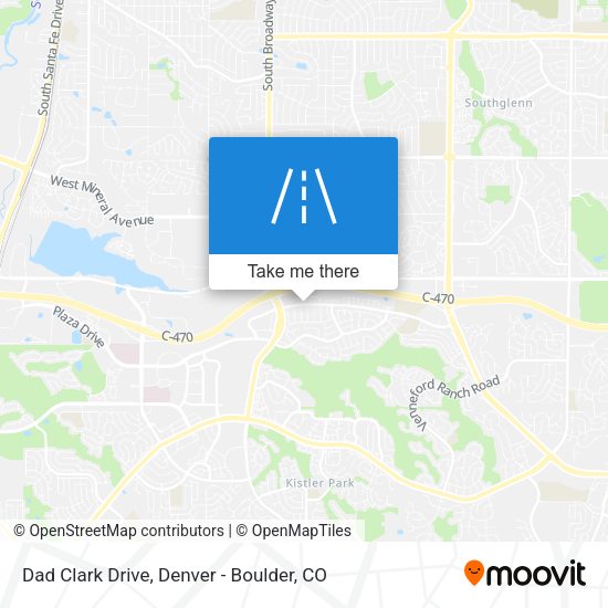 Dad Clark Drive map