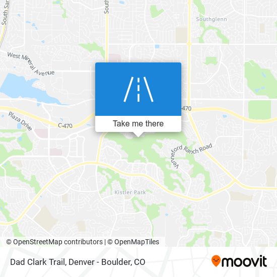 Mapa de Dad Clark Trail