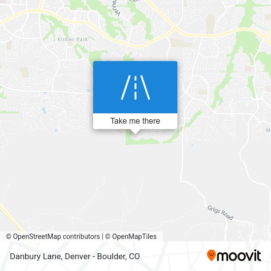 Mapa de Danbury Lane