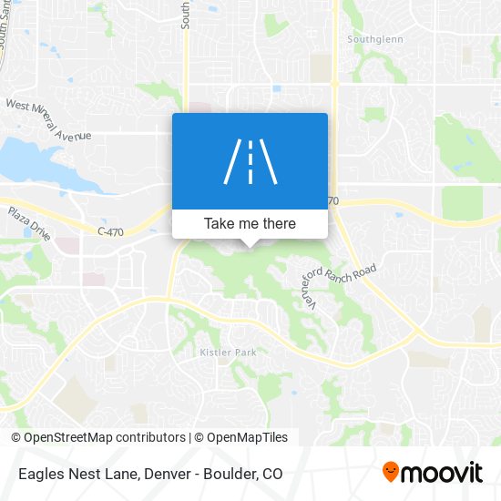 Mapa de Eagles Nest Lane