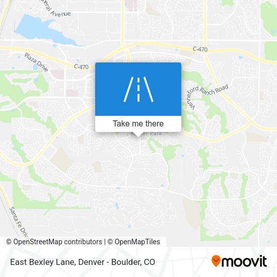 East Bexley Lane map