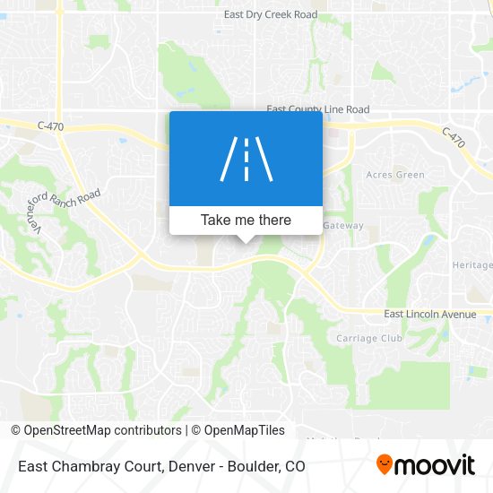 Mapa de East Chambray Court
