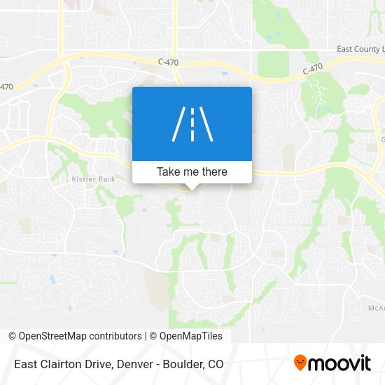 Mapa de East Clairton Drive