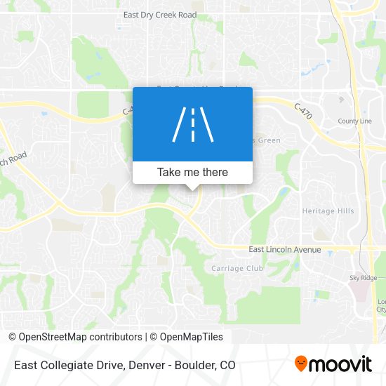 Mapa de East Collegiate Drive