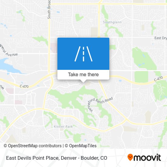 East Devils Point Place map