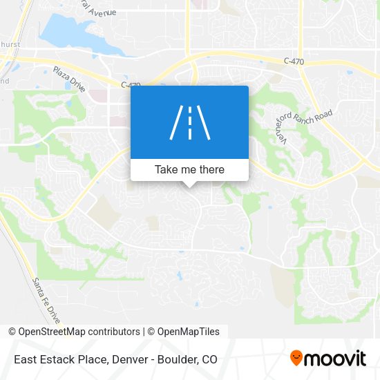East Estack Place map