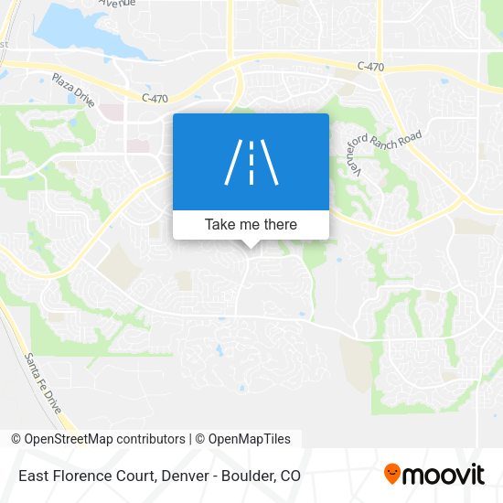 East Florence Court map