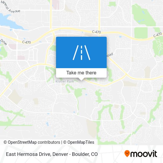 Mapa de East Hermosa Drive