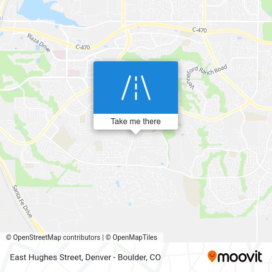 Mapa de East Hughes Street