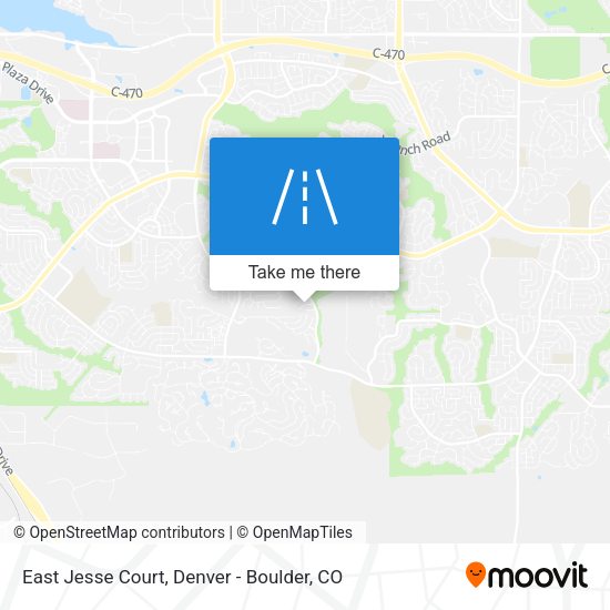 East Jesse Court map