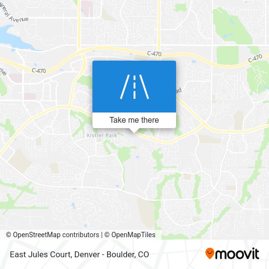Mapa de East Jules Court