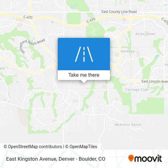 Mapa de East Kingston Avenue