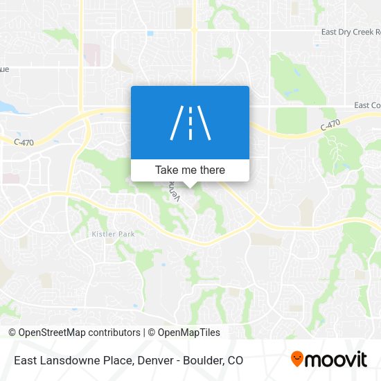 East Lansdowne Place map