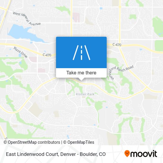East Lindenwood Court map