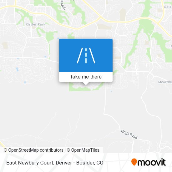 East Newbury Court map