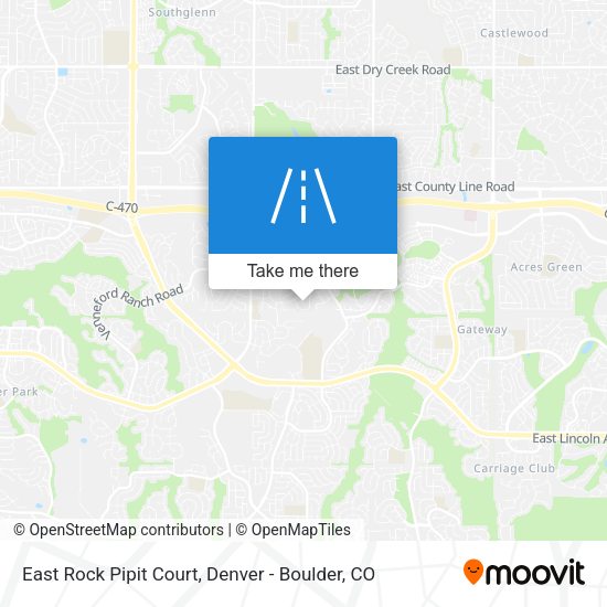 East Rock Pipit Court map