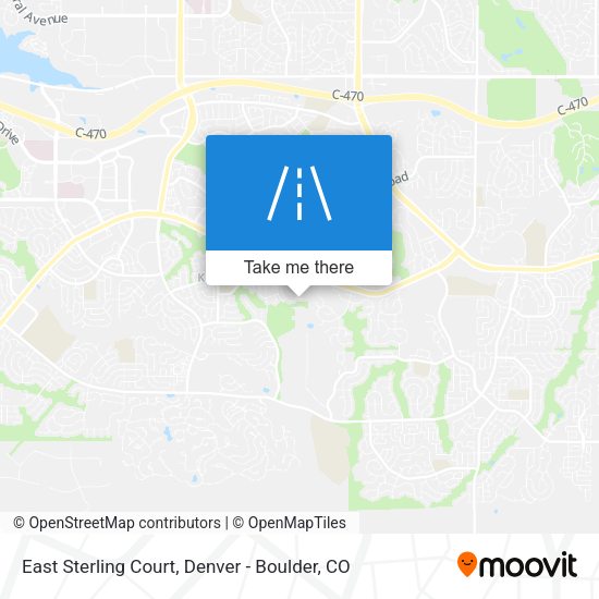 East Sterling Court map