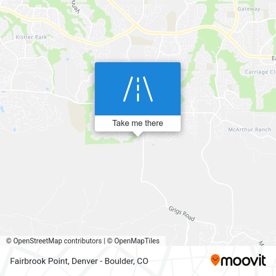 Fairbrook Point map