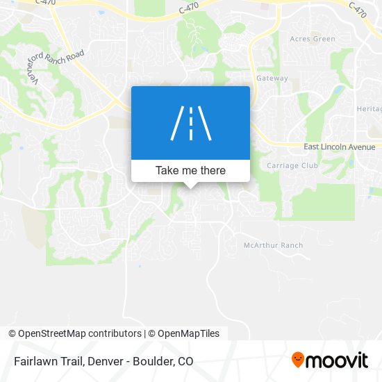 Fairlawn Trail map