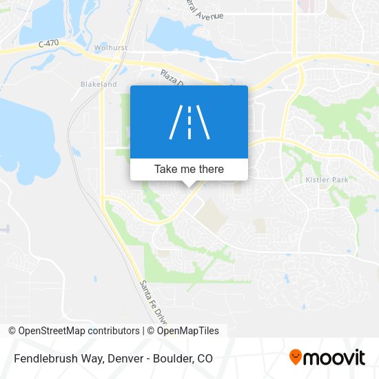 Mapa de Fendlebrush Way