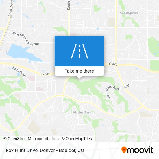 Fox Hunt Drive map