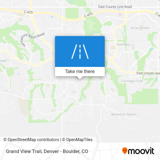 Grand View Trail map