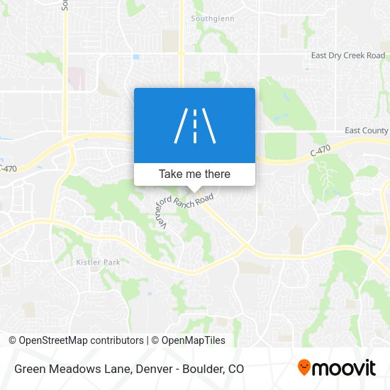 Green Meadows Lane map