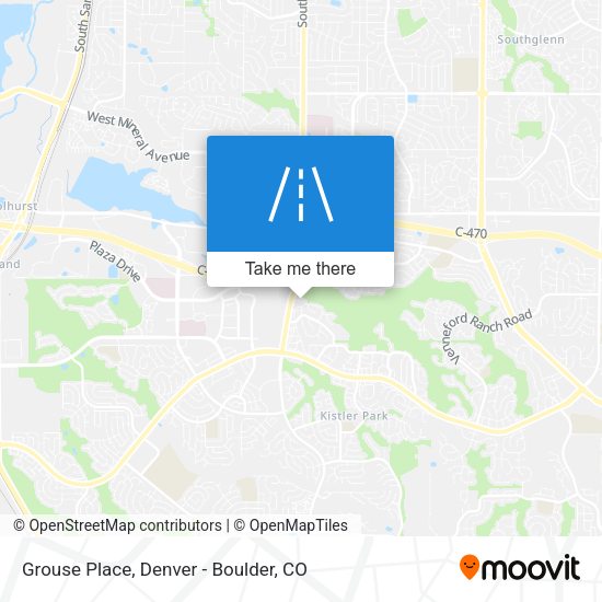 Mapa de Grouse Place