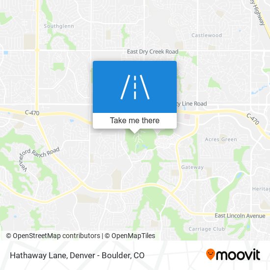 Mapa de Hathaway Lane