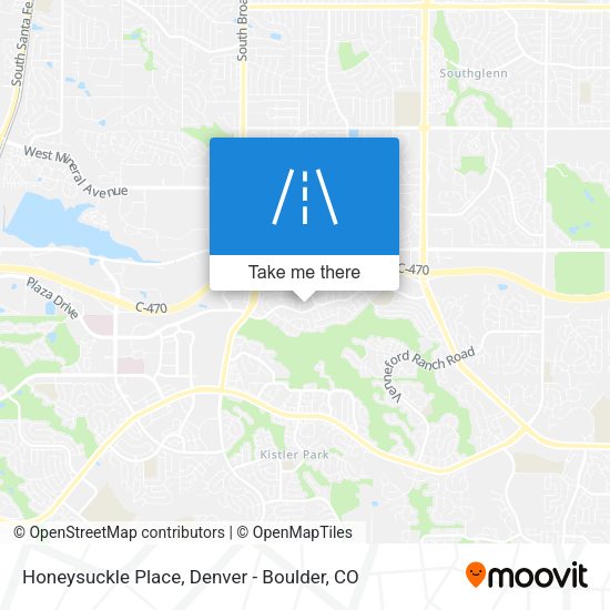 Mapa de Honeysuckle Place