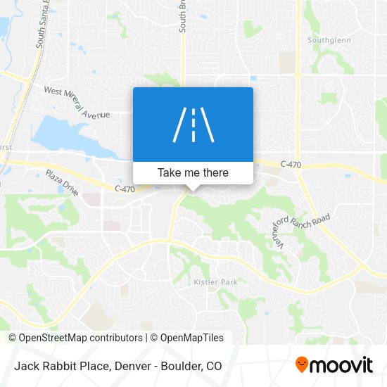 Jack Rabbit Place map
