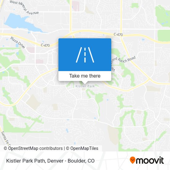 Kistler Park Path map