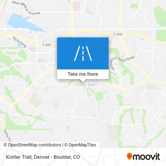 Kistler Trail map