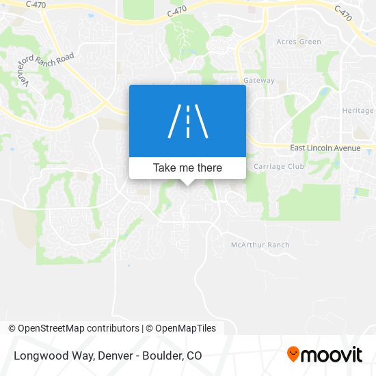 Longwood Way map