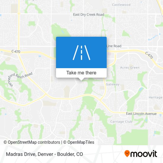Mapa de Madras Drive