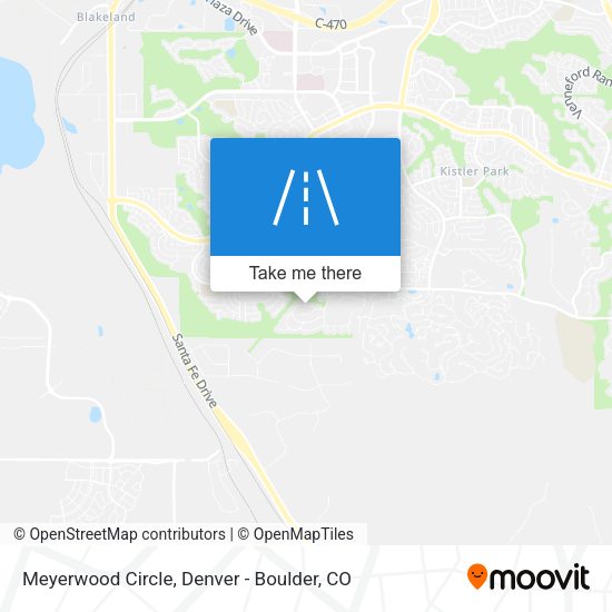 Meyerwood Circle map