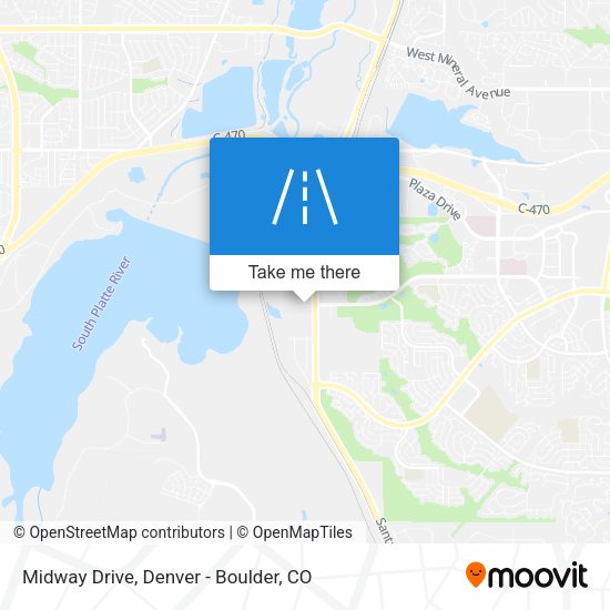 Mapa de Midway Drive